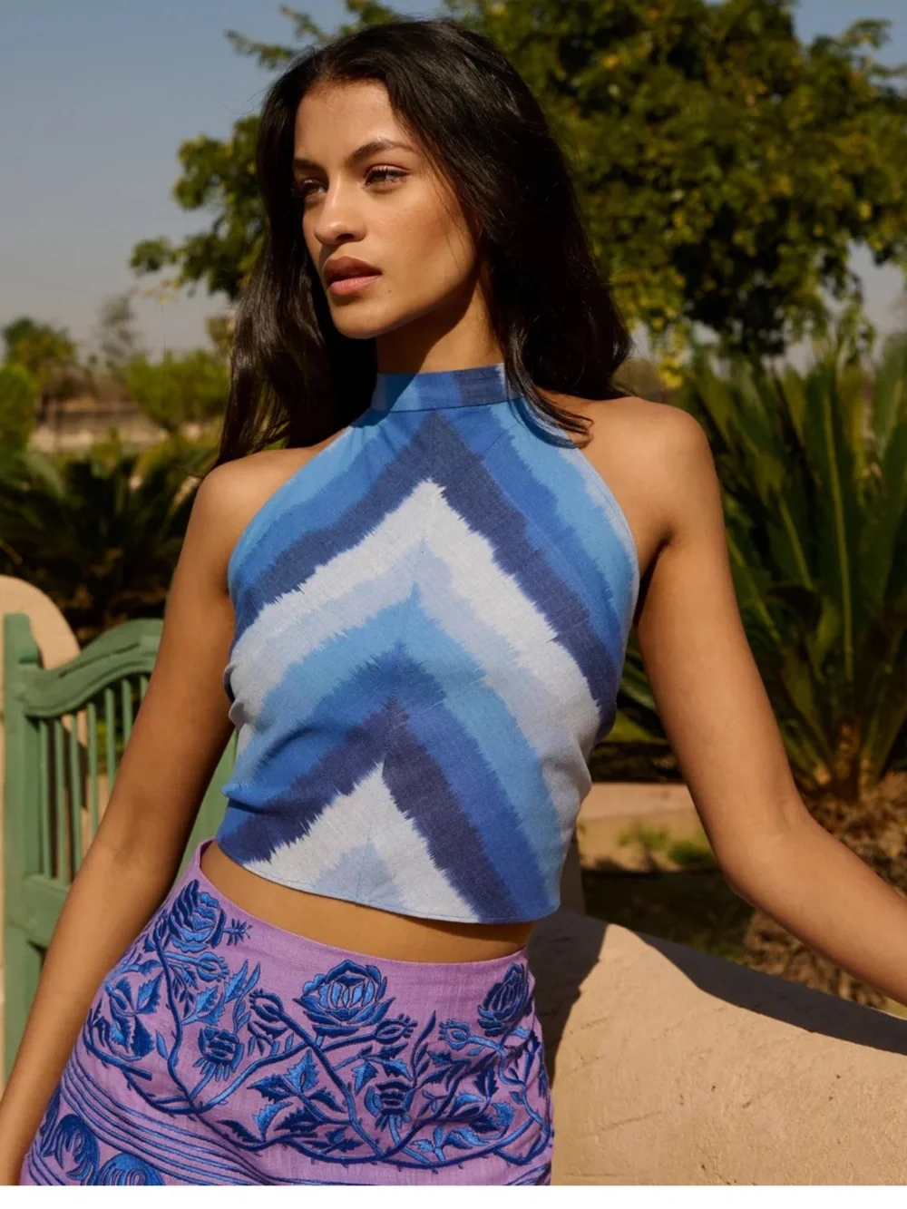 De Castro Purple Espina Skirt - NWT!